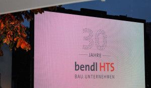 30 Jahre Bauunternehmen bendl HTS | 30-jähriges Firmenjubiläum