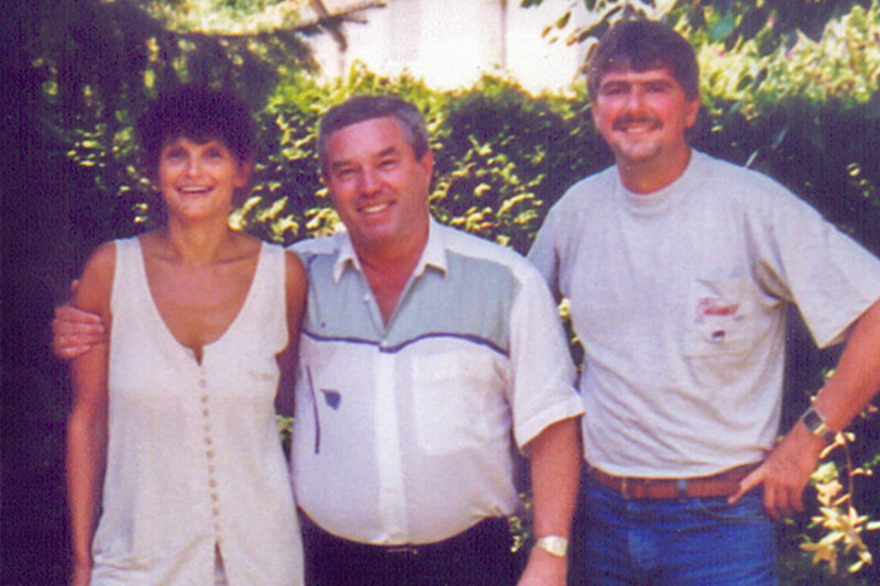 Firmengründer Harry Bendl (Mitte), Eva Greif und Uwe Lohf